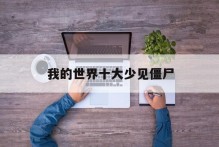 我的世界十大少见僵尸