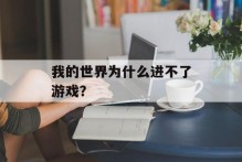 我的世界为什么进不了游戏？