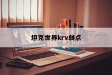 坦克世界krv弱点