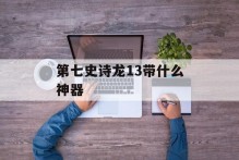 第七史诗龙13带什么神器