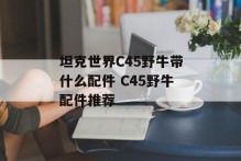 坦克世界C45野牛带什么配件 C45野牛配件推荐