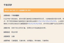 原神纳西妲武器推荐 纳西妲带什么武器好？