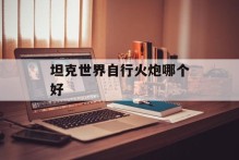 坦克世界自行火炮哪个好