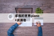 求我的世界piano+资源包