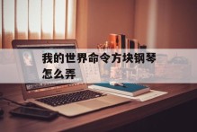 我的世界命令方块钢琴怎么弄