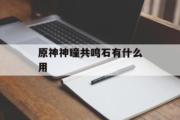 原神神瞳共鸣石有什么用