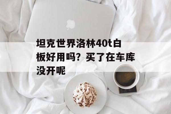 坦克世界洛林40t白板好用吗？买了在车库没开呢