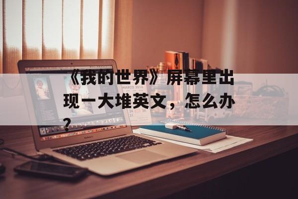 《我的世界》屏幕里出现一大堆英文，怎么办？