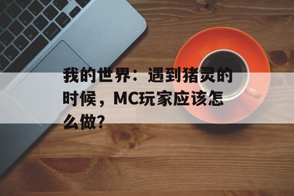 我的世界：遇到猪灵的时候，MC玩家应该怎么做？