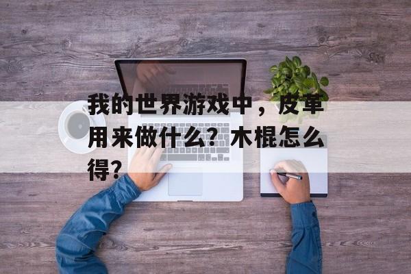 我的世界游戏中，皮革用来做什么？木棍怎么得？