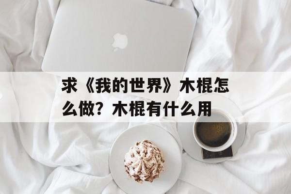 求《我的世界》木棍怎么做？木棍有什么用