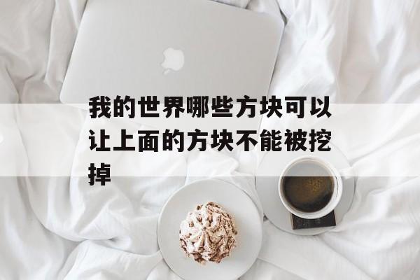 我的世界哪些方块可以让上面的方块不能被挖掉
