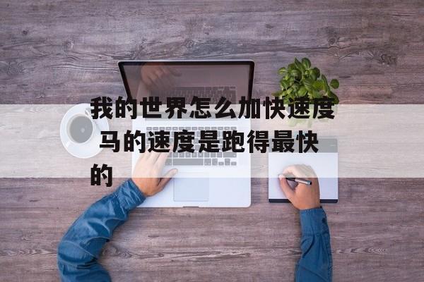 我的世界怎么加快速度 马的速度是跑得最快的