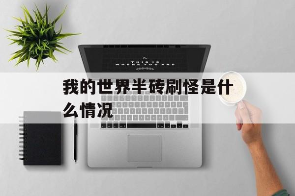 我的世界半砖刷怪是什么情况