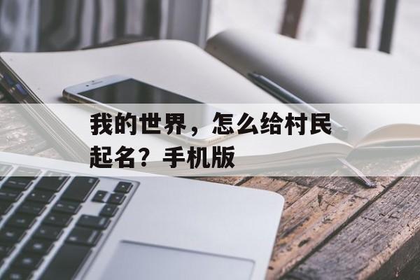 我的世界，怎么给村民起名？手机版
